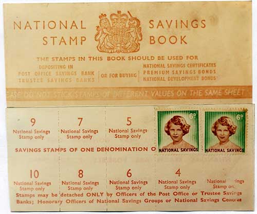 saving stamps