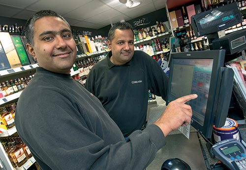  <figcaption>Paul and Pinda use Costcutter’s Range Manager to ensure they stock the correct range and maintain full availability</figcaption>” width=”500″ height=”345″ /> Paul and Pinda use Costcutter’s Range Manager to ensure they stock the correct range and maintain full availability</figure><figure class=